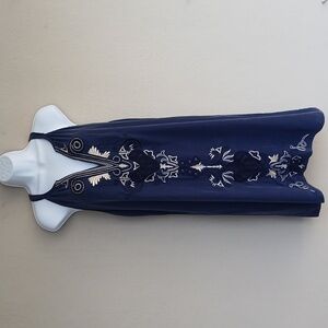 Lilly Pulitzer Silk Embroidered Mini Dress Summer Dress Large